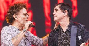 Nando Reis e Samuel Rosa no Doce Maravilha 2025 (Foto: divulgação)