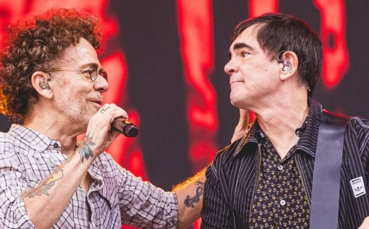 Nando Reis e Samuel Rosa no Doce Maravilha 2025 (Foto: divulgação)