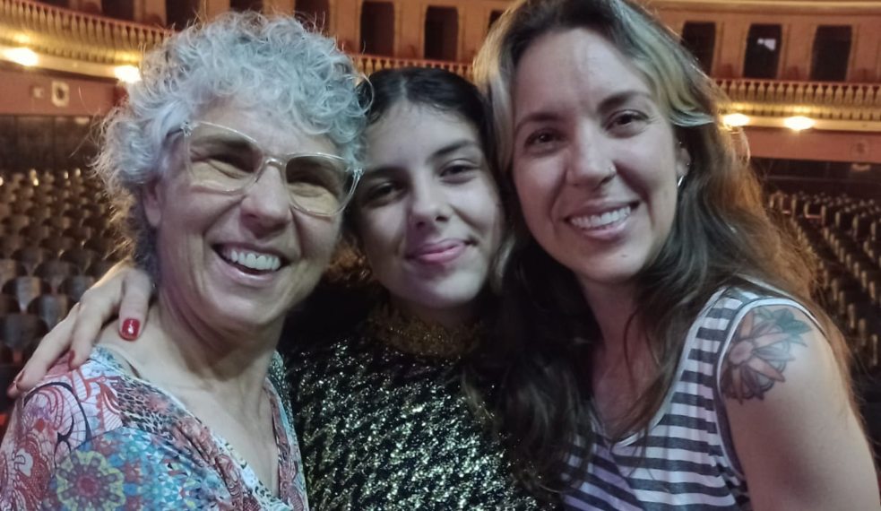 Adriane, Lis e Mariana – fãs de Marisa Monte