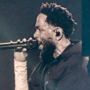 Kendrick Lamar durante show em São Paulo