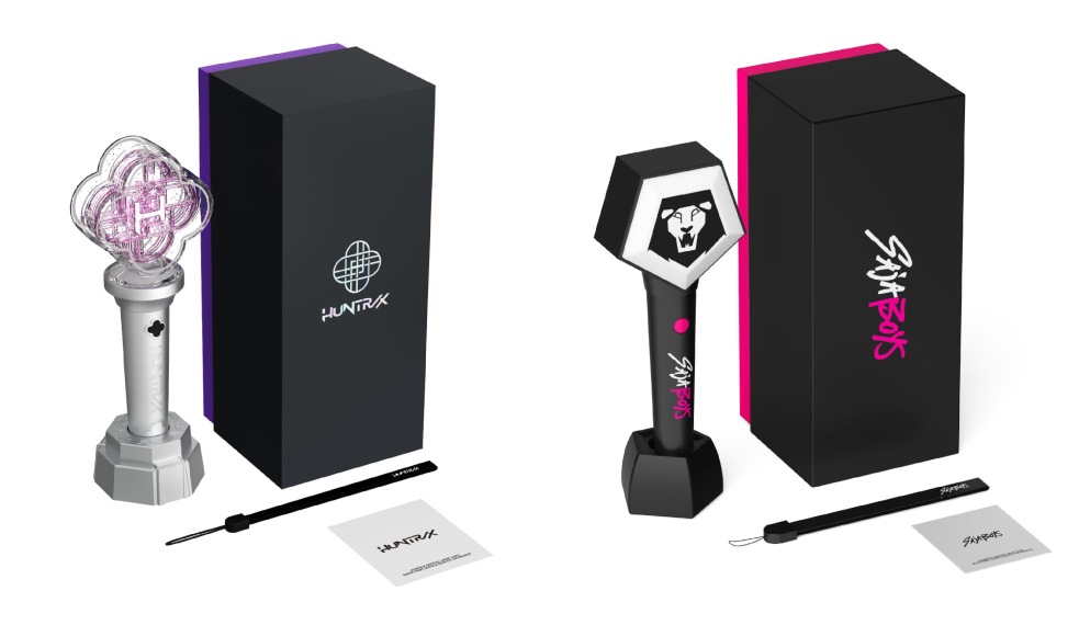 Lightsticks de 'Guerreiras do K-pop'