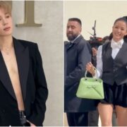 Jimin, do BTS, e Jisoo, do BLACKPINK