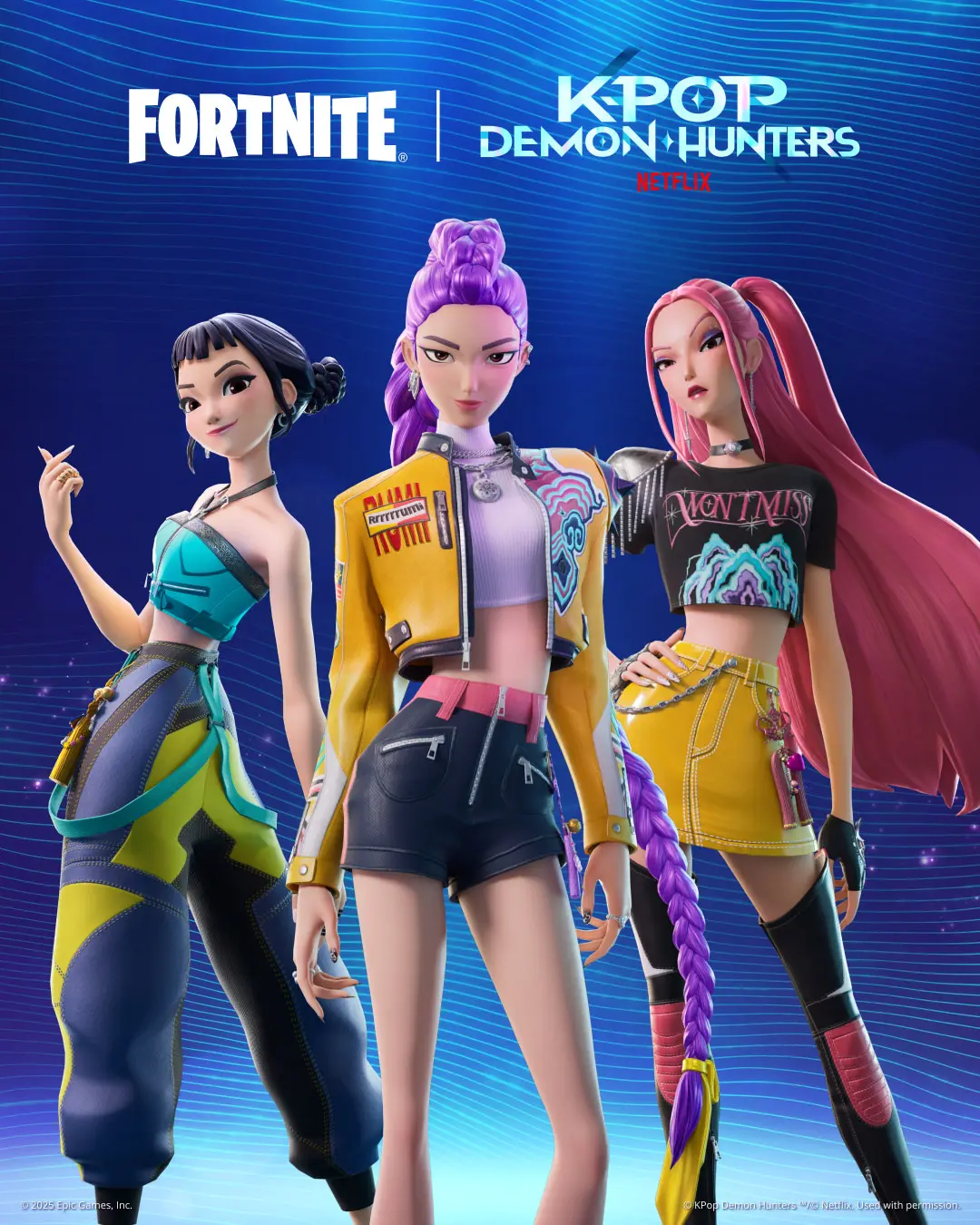 Guerreiras do K-pop e Fortnite