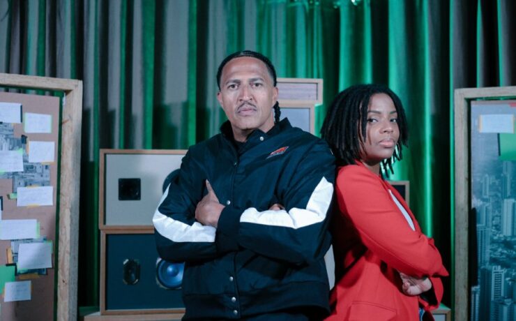 Mano Brown e Semayat Oliveira