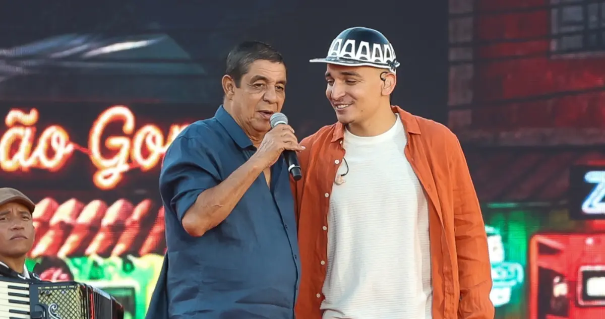 Zeca Pagodinho participa de DVD de João Gomes (Roberto Filho/Brazil News)