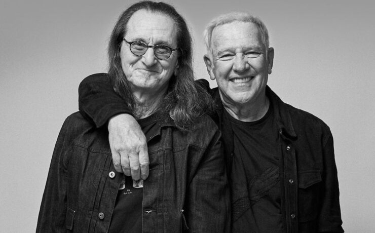 Geddy Lee e Alex Lifeson - Rush (Foto: reprodução)