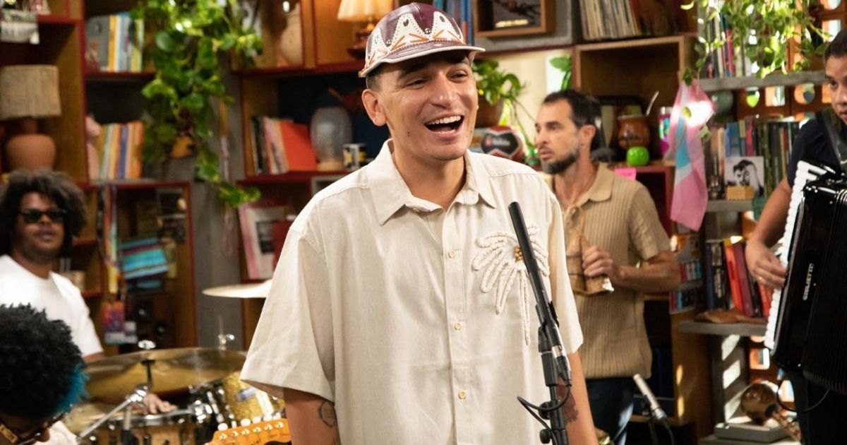 João Gomes na estreia do Tiny Desk Brasil