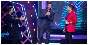 Gusttavo Lima entre Zé Henrique e Gabriel (Reprodução)