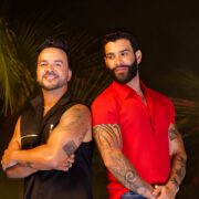 Gusttavo Lima e Luis Fonsi (Divulgação)