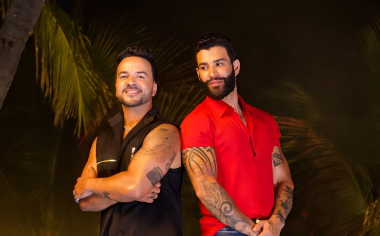 Gusttavo Lima e Luis Fonsi (Divulgação)