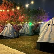 Acampamentos no DreamVille no Tomorrowlands Brasil 2025