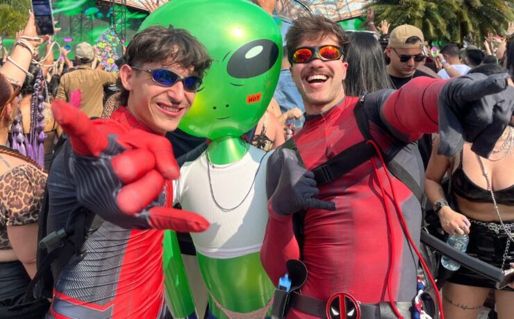 Emmanuel e Felipe no Tomorrowland Brasil (Foto - Vitória Zane)