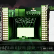 Arte 3D Heineken® No Line-up Festival - (divulgação/agência ATENAS)