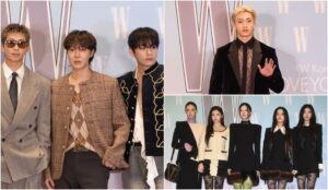 Membros do BTS, Stray Kids, ILLIT em evento da 'W Korea' sobre câncer de mama