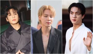 Jung Kook, Jimin e Jin, do BTS