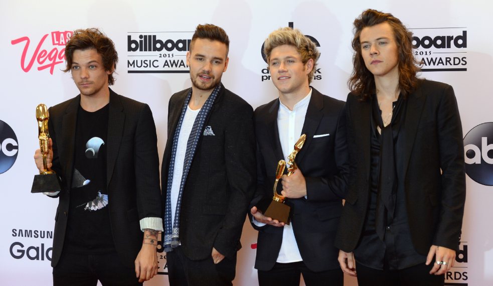 One Direction no Billboard Music Awards em 2015