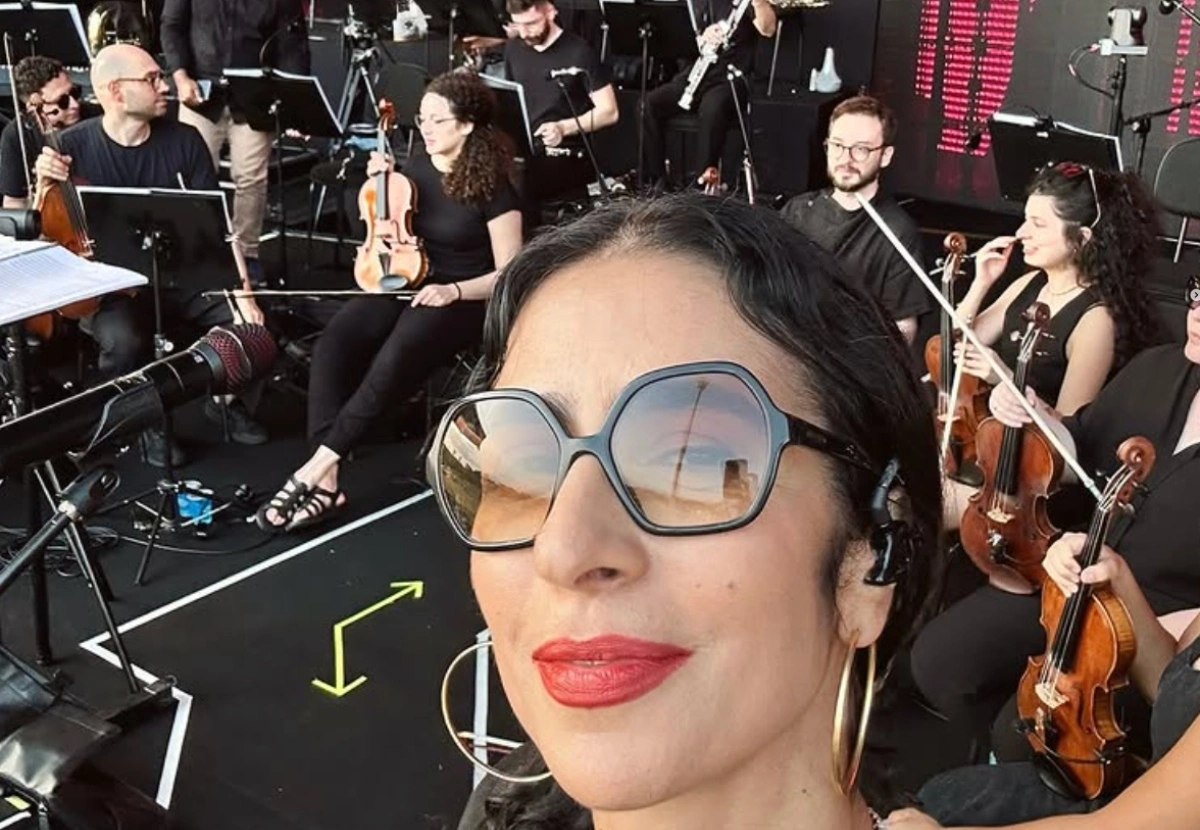 Marisa Monte divulga foto de ensaio da turnê Phonica (Instagram)