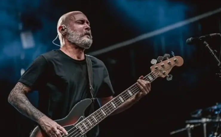 O baixista Sam Rivers do Limp Bizkit (Reprodução Instagram)