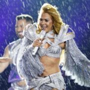 Joelma em gravação de DVD em Brasília