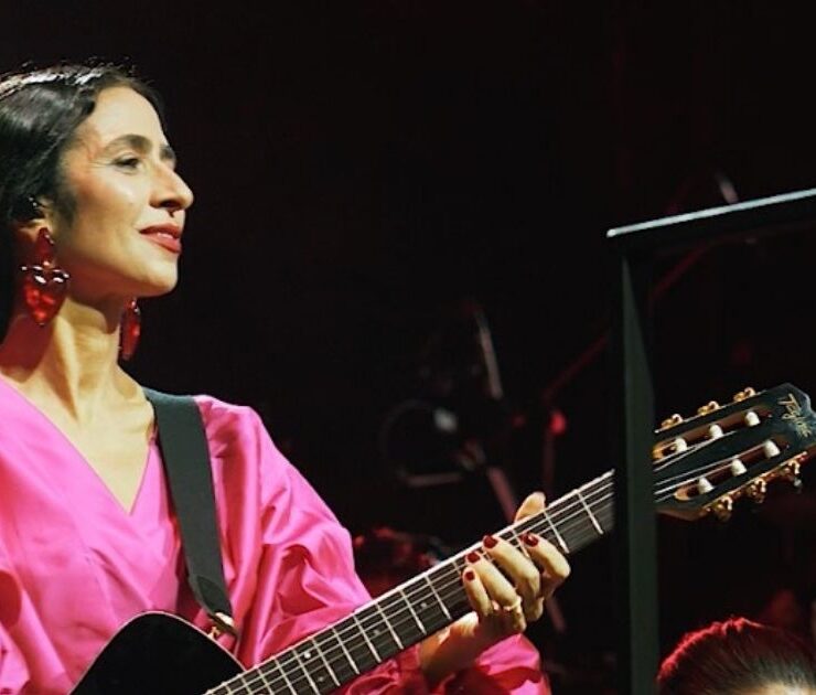 Marisa Monte durante show em BH