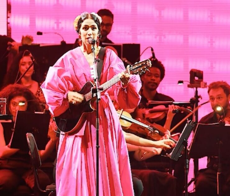 Marisa Monte durante show em BH