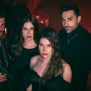 Júlia e Rafaela com Guilherme e Benuto em 'Vampiro'