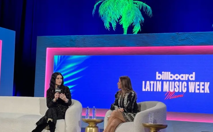 Laura Pausini no Billboard Latin Music Week