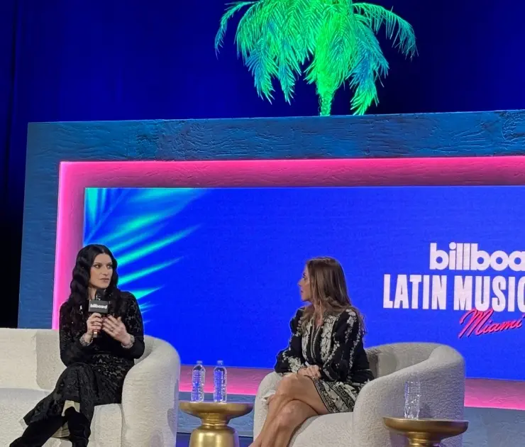 Laura Pausini no Billboard Latin Music Week
