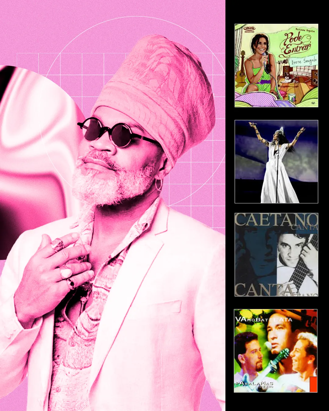 Carlinhos Brown (Arte Billboard Brasil)