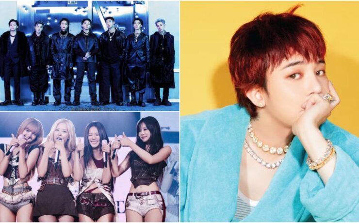 BTS, BLACKPINK e G-Dragon