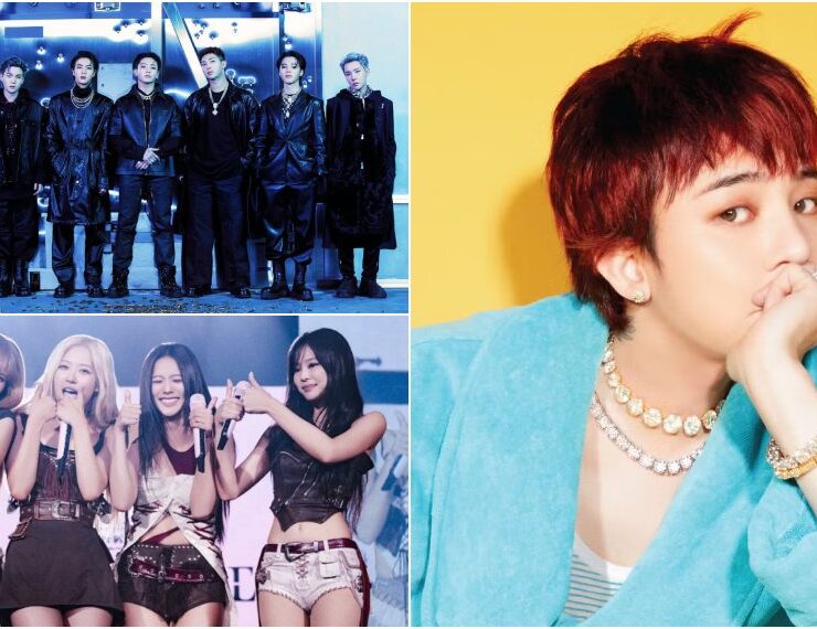 BTS, BLACKPINK e G-Dragon
