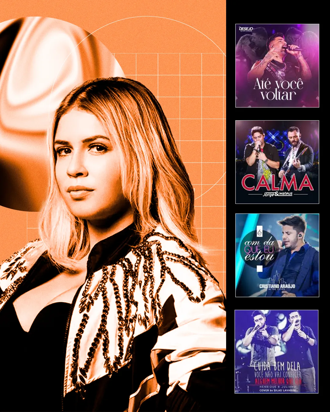 Marília Mendonça (Arte Billboard Brasil)