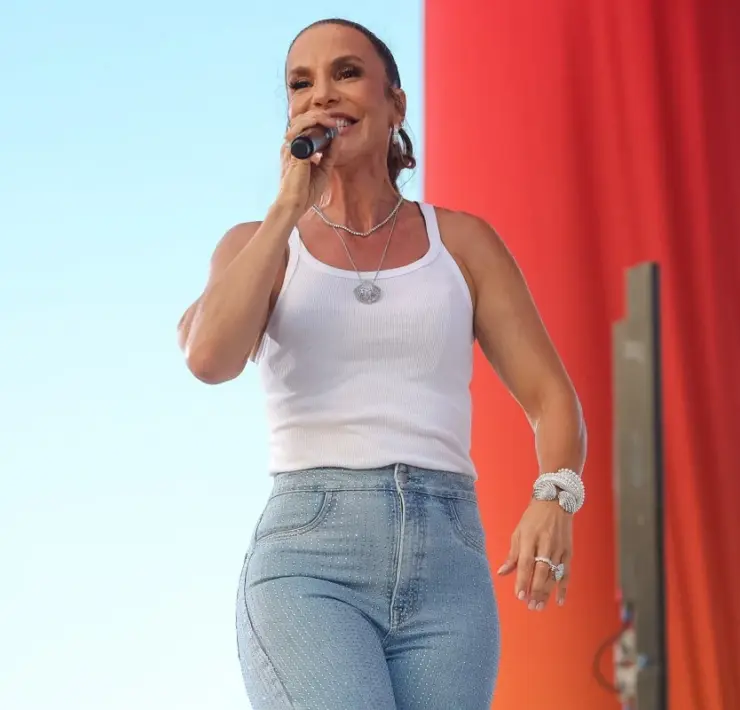 Ivete Sangalo na estreia de Clareou em São Paulo (Lucas Ramos/Brazil News)