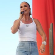 Ivete Sangalo na estreia de Clareou em São Paulo (lucas Ramos/Brazil News)