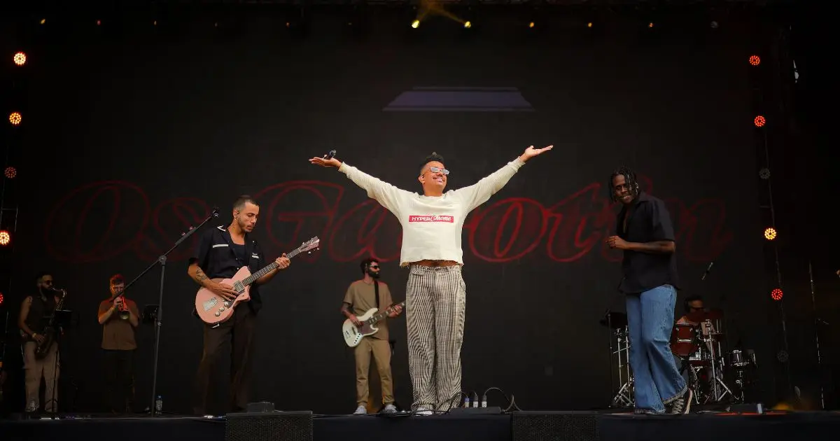 Os Garotin no Turá Porto Alegre (foto - @rollingwithjohnny)