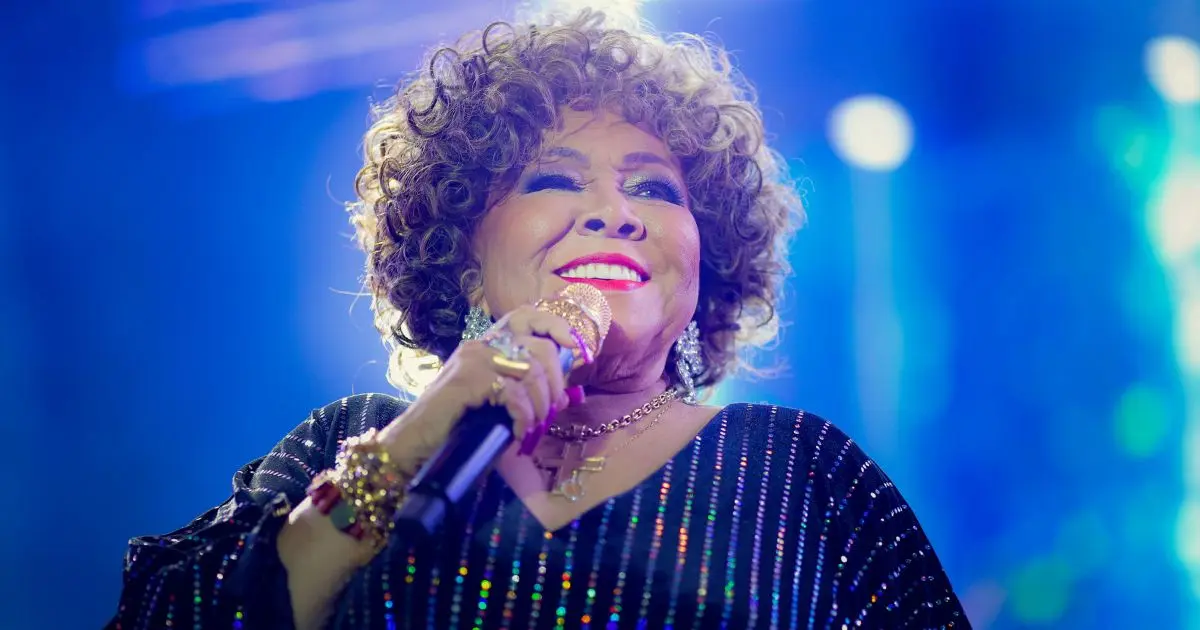Alcione no Turá Porto Alegre (foto - @rollingwithjohnny)