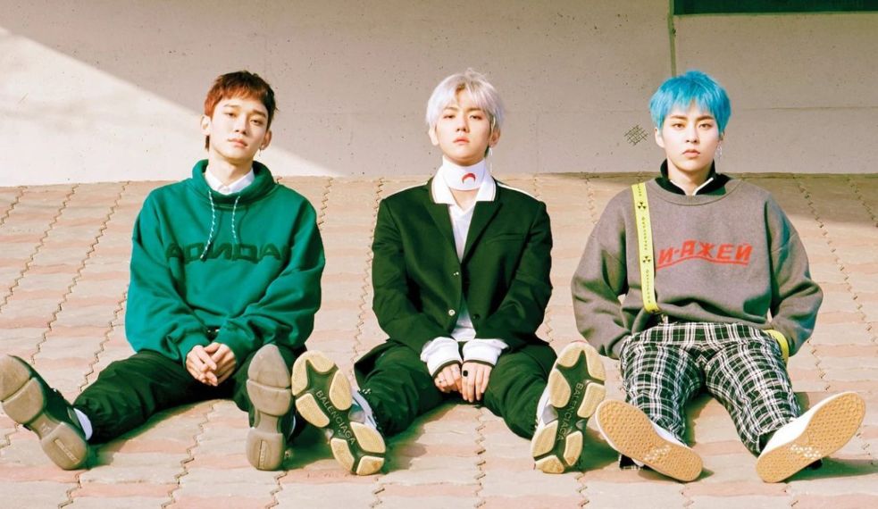 Chen, Baekhyun e Xiumin, do EXO