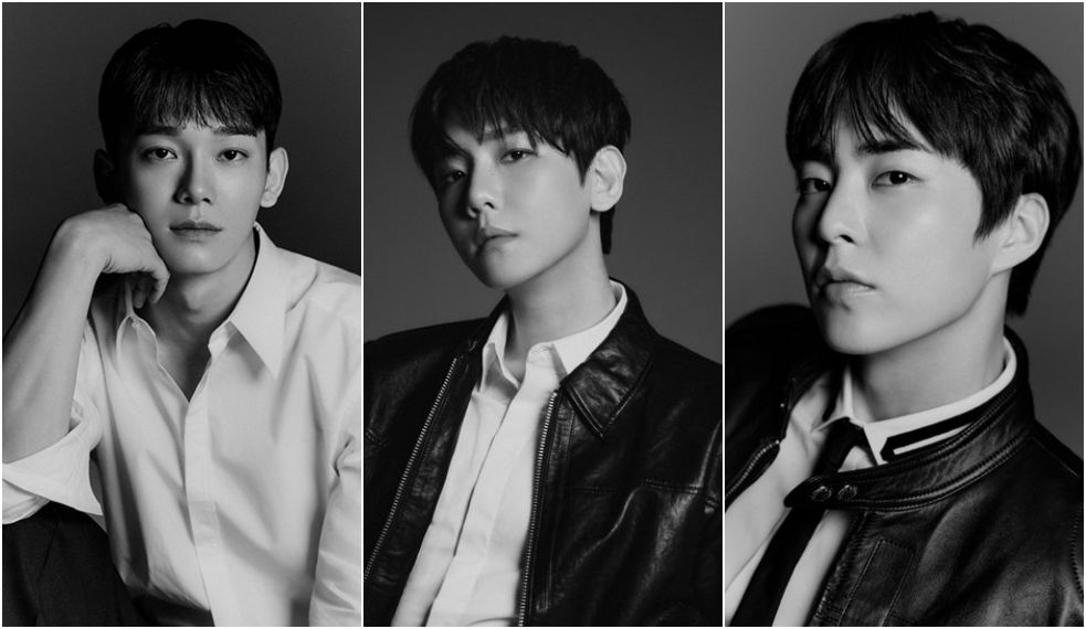 Chen, Baekhyun e Xiumin, do EXO