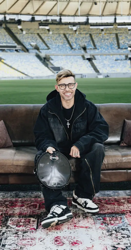 Cris, integrante do grupo Sorriso Maroto