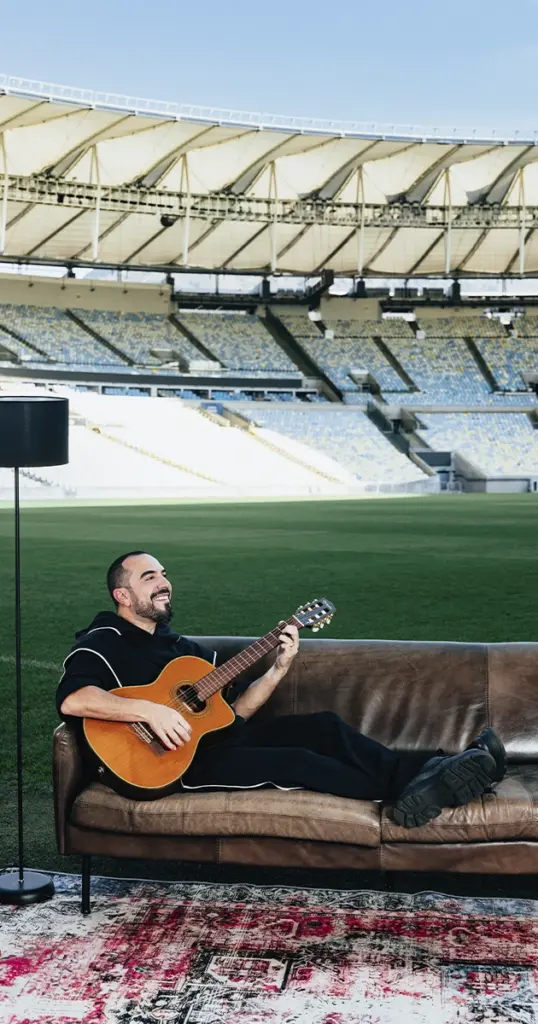 Sergio Jr., integrante do grupo Sorriso Maroto 