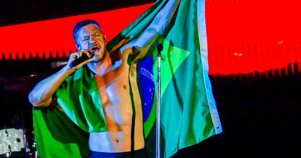 Veja setlist do Imagine Dragons em São Paulo 1 Dan Reynolds, do Imagine Dragons