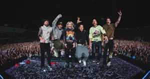 Linkin Park no Chile (divulgação/redes sociais)