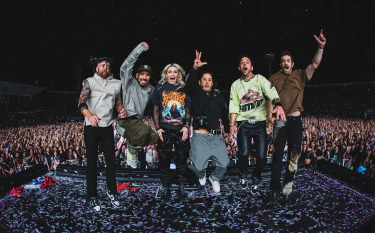 Linkin Park no Chile (divulgação/redes sociais)