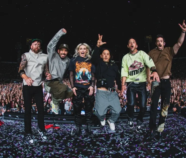 Linkin Park no Chile (divulgação/redes sociais)