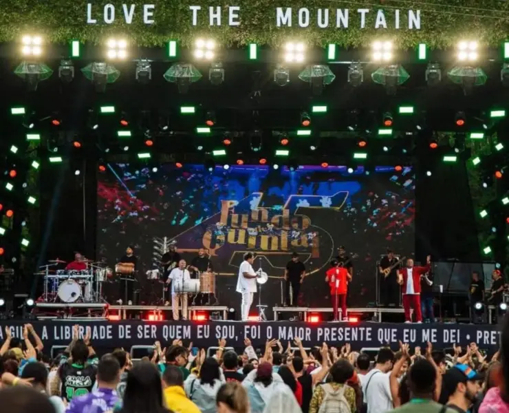 Fundo de Quinta no Rock The Mountain (Divulgação/Instgram)