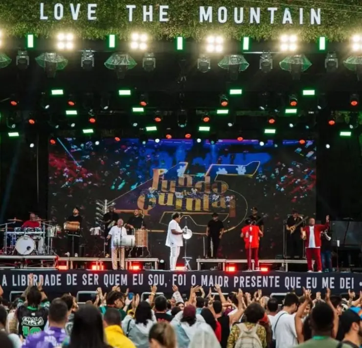 Fundo de Quinta no Rock The Mountain (Divulgação/Instgram)