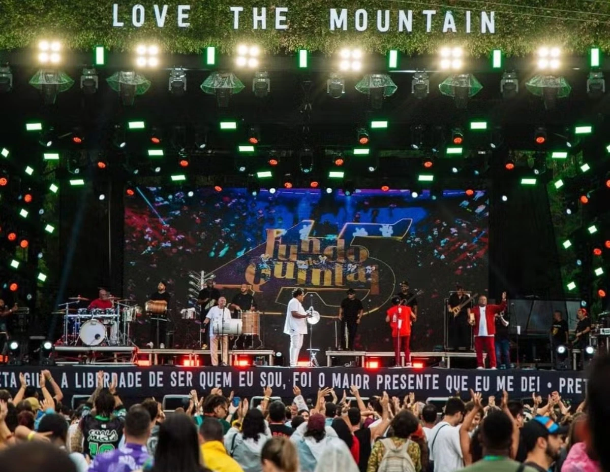 Fundo de Quinta no Rock The Mountain (Divulgação/Instgram)