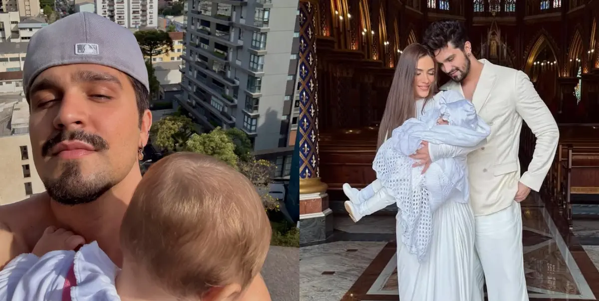 Luan Santana e sua filha, Serena