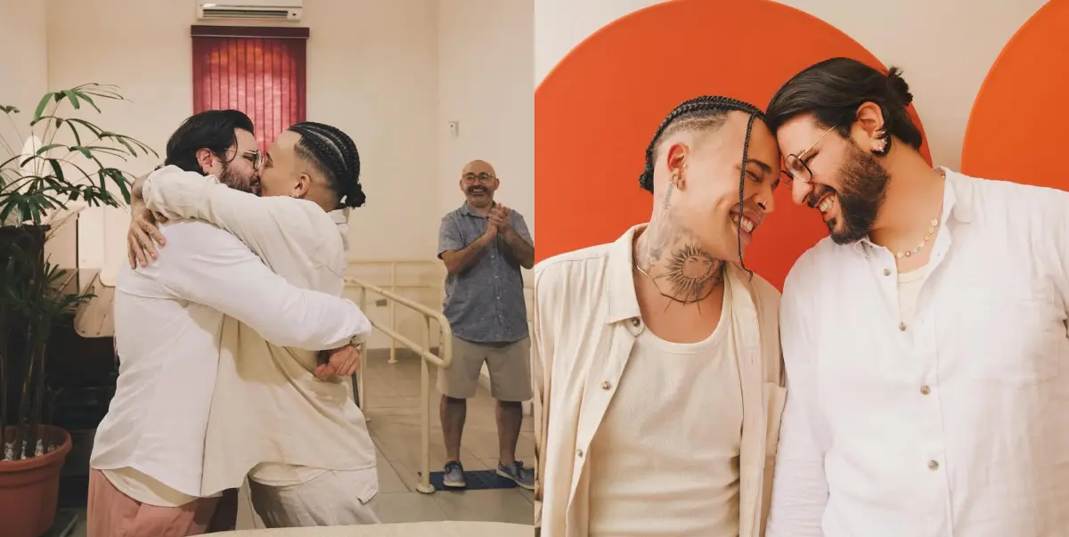 Daniel Garcia, a Gloria Groove, se casa com Pedro Luís