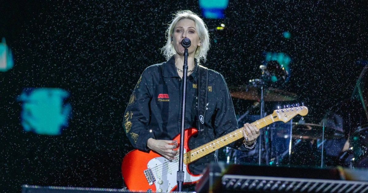 Linkin Park faz show na garoa de São Paulo (Kelin Gnoatto/Brazil News)